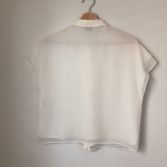 Vero Moda Buttoned Cropped Blouse - Picture 4 of 4